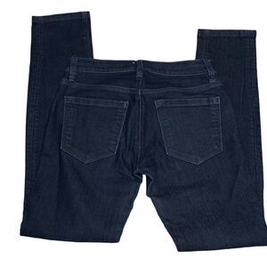 ANN TAYLOR LOFT dark modern skinny jeans 25/0